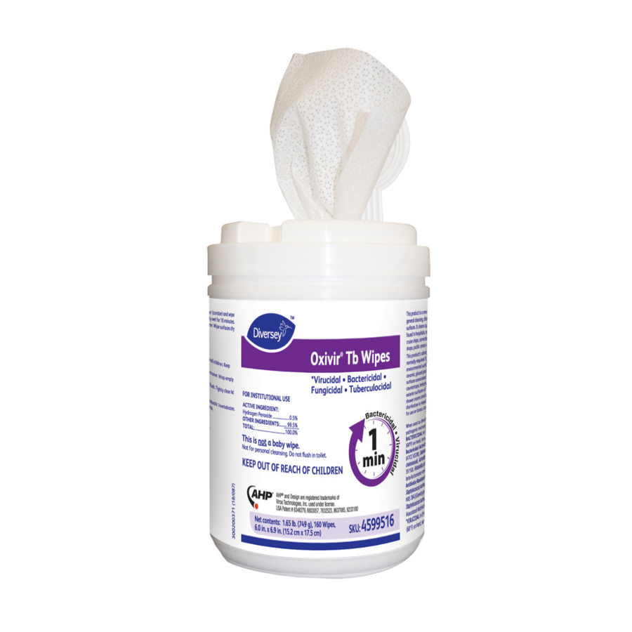 Disinfectant, Oxivir Tb Wipes, 6″x7″ Sheets, 160/cn, 12/cs | Americare